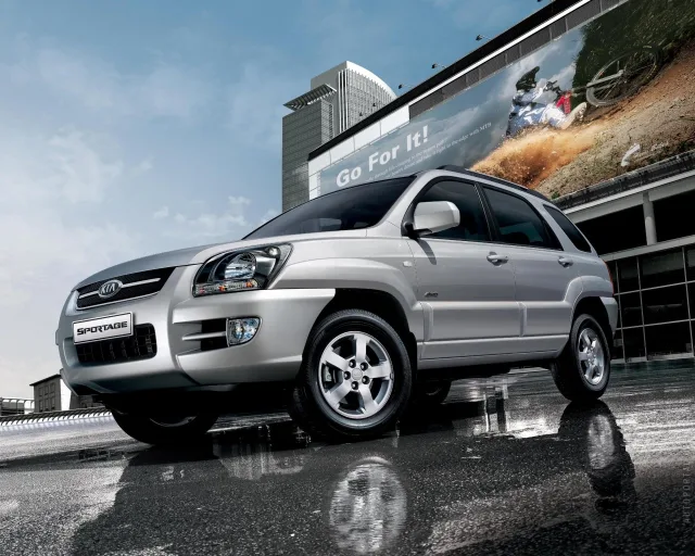 KIA Sportage 2004 кросовер — 8