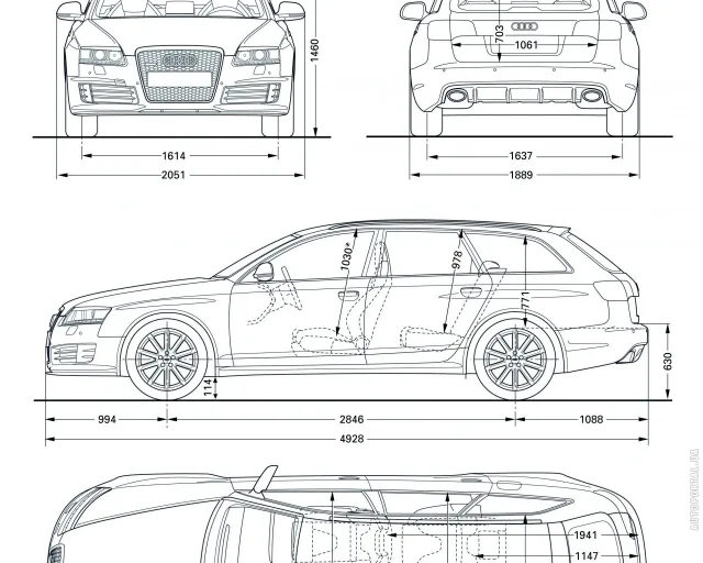 Audi RS6 Avant 2009 універсал — 4