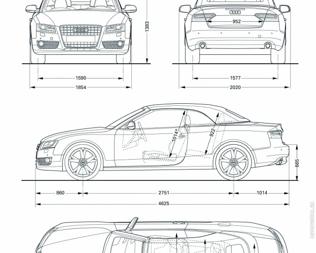 Audi A5 Cabriolet 2009 (Ауди А5 Кабриолет) кабриолет — 14