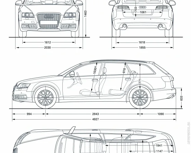 Audi A6 Avant 2009 station wagon — 5