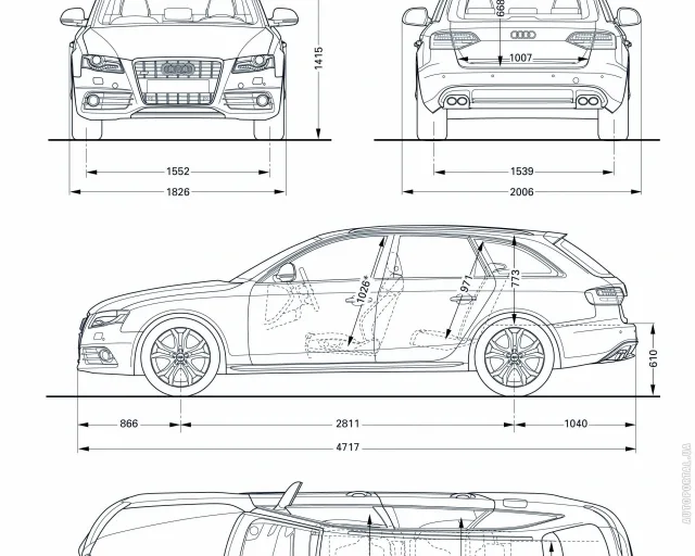 Audi S4 Avant (Ауди С4 Авант) универсал — 9