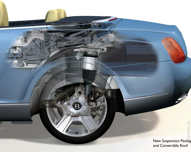 Bentley Continental GTC 2005 кабріолет — 10
