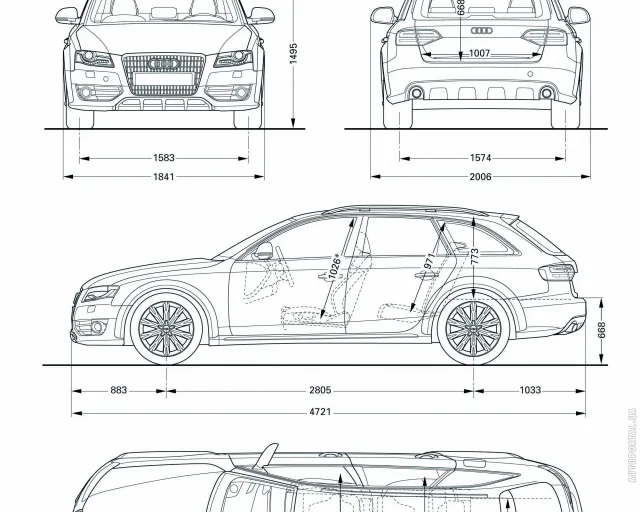 Audi A4 allroad 2009 (Ауди А4 Олроуд) универсал — 9