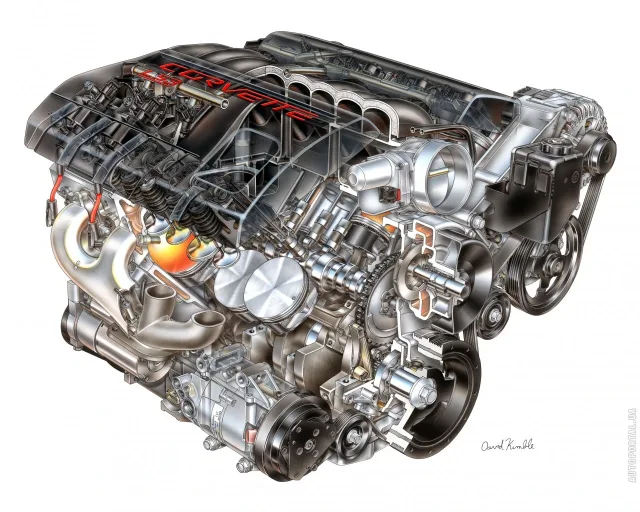 Chevrolet Corvette C6 спорткар — 10