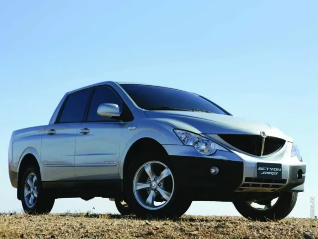 SsangYong Actyon Sport 2008 (Санг Йонг Актион Спорт) пикап — 11