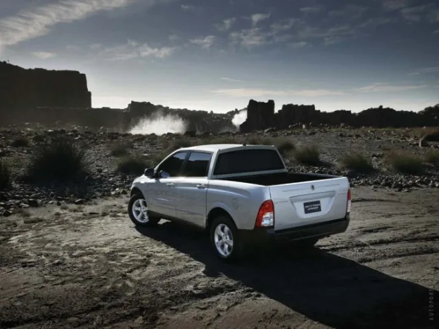 SsangYong Actyon Sport 2008 (Санг Йонг Актион Спорт) пикап — 10