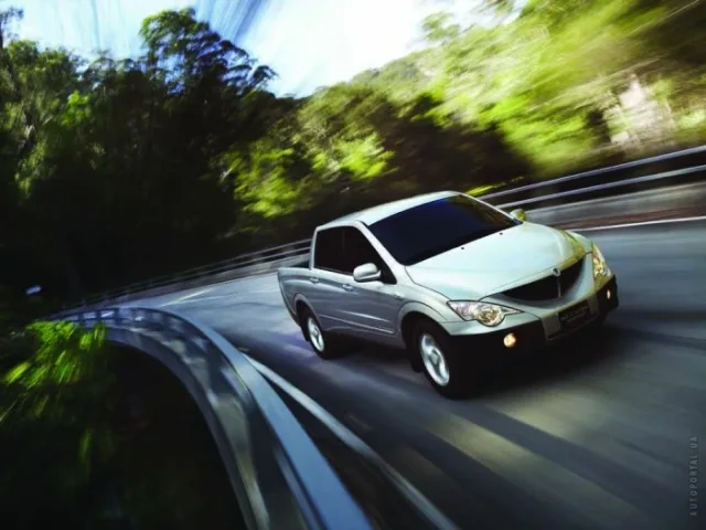 SsangYong Actyon Sport 2008 (Санг Йонг Актион Спорт) пикап — 8