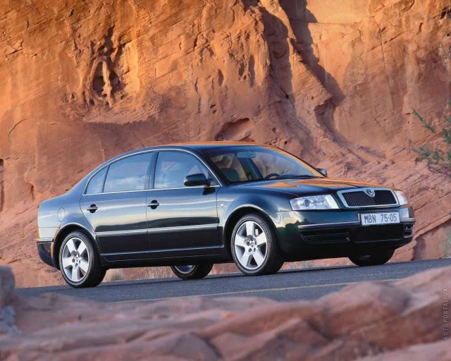 Skoda Superb 2001 (Шкода Суперб) седан — 14