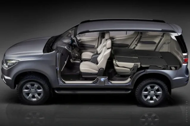 Chevrolet Trailblazer 2012 кросовер — 3