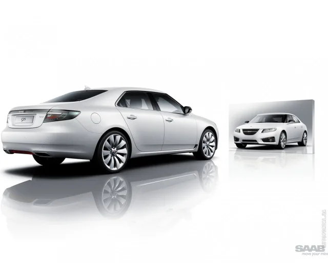 Saab 9-5 sedan — 8