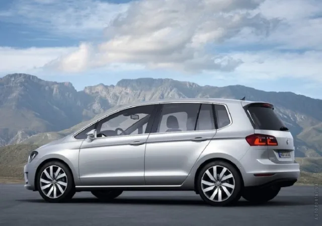 Volkswagen Golf Sportsvan мікроавтобус — 8