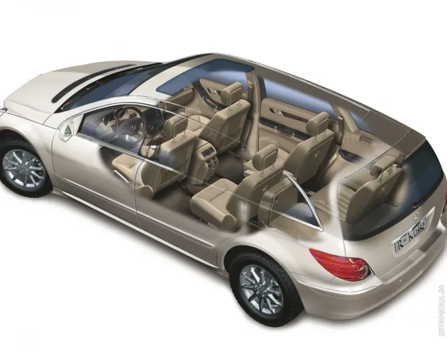 Mercedes-Benz R-Class мінівен — 10