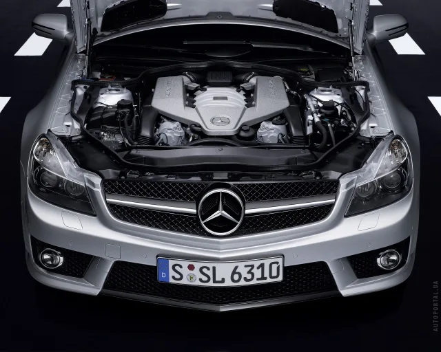 Mercedes-Benz SL-Class 2008 coupe convertible — 23