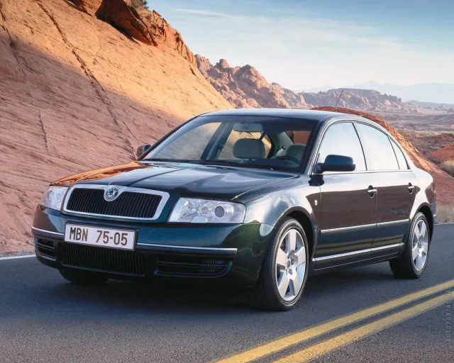 Skoda Superb 2001 (Шкода Суперб) седан — 9