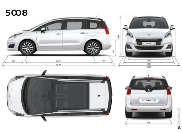 Peugeot 5008 2014 minivan — 5