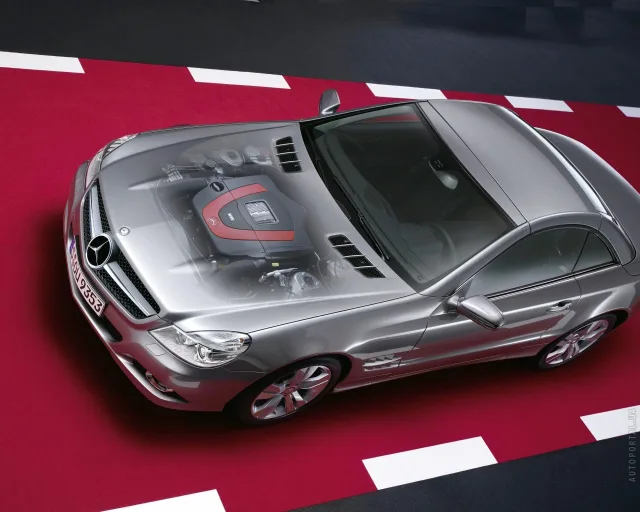 Mercedes-Benz SL-Class 2008 coupe convertible — 8