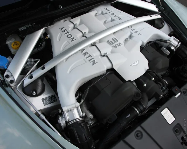 Aston Martin V12 Vantage sports car — 24