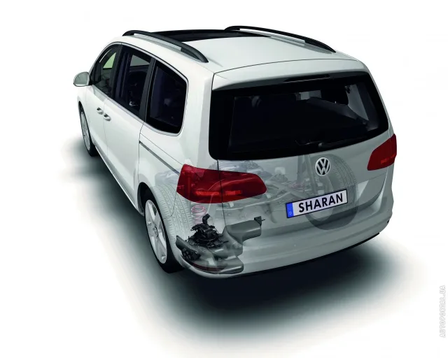 Volkswagen Sharan minivan — 16