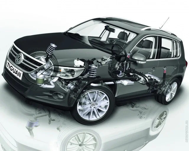 Volkswagen Tiguan 2008 (Фольксваген Тигуан) кроссовер — 21