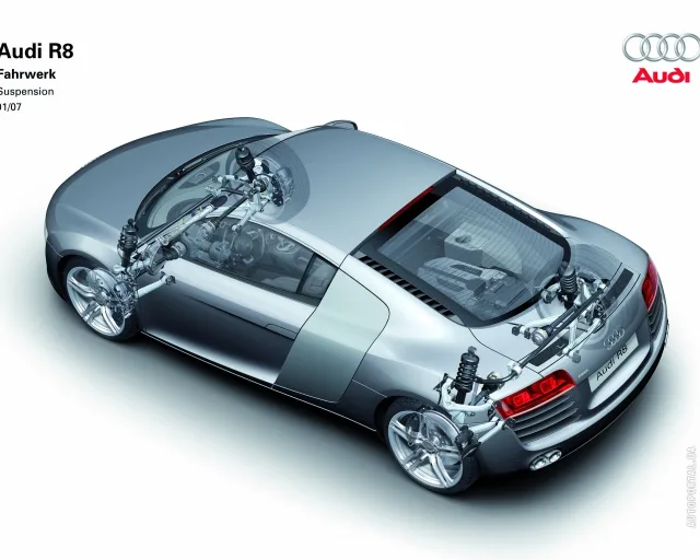 Audi R8 2007 sports car — 12