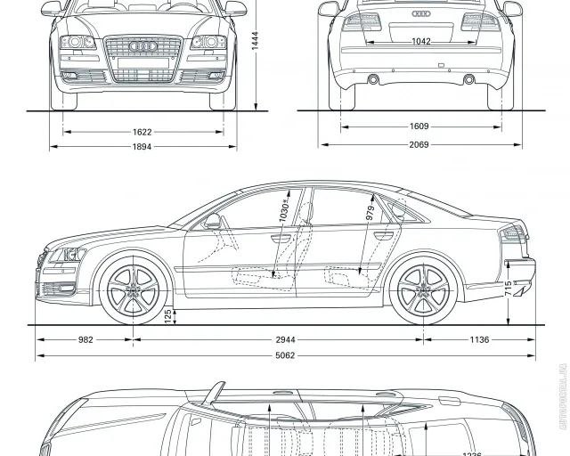 Audi A8 4,2 quattro — 4