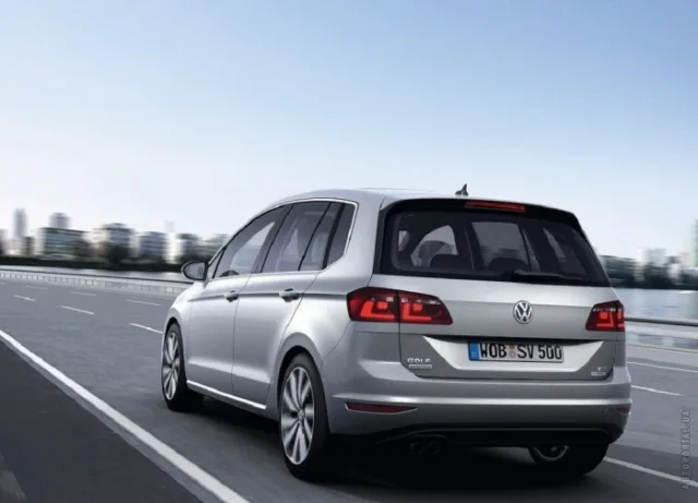 Volkswagen Golf Sportsvan мікроавтобус — 7