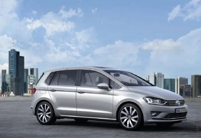 Volkswagen Golf Sportsvan мікроавтобус — 6