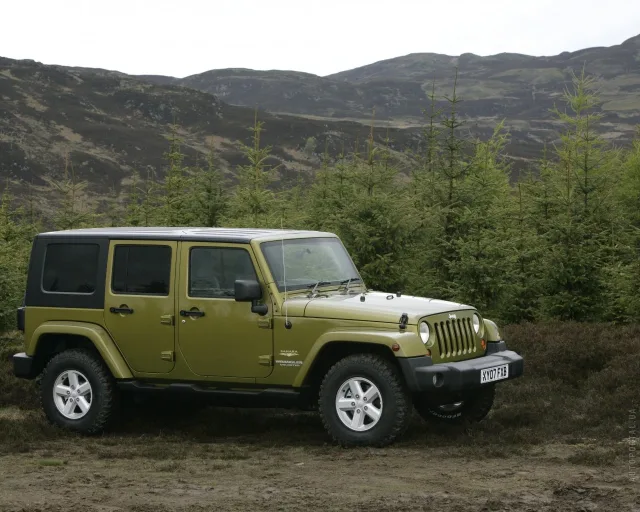 Jeep Wrangler Unlimited 2008 (Джип Вранглер) внедорожник — 18