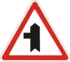 Adjoining of a secondary road