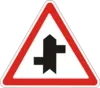 Adjoining of a secondary road