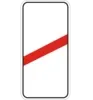 Approach to a railway crossing