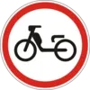 Movement of mopeds prohibited