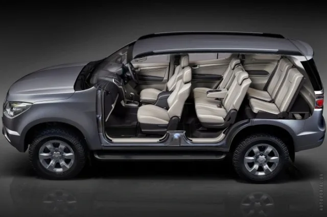 Chevrolet Trailblazer 2012 кросовер — 4