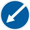 Pass obstacle on the left