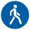 Pedestrian path