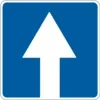 One-way road
