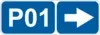 Road number, route