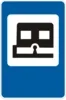 Trailer parking area at camping