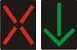 Reversible traffic light