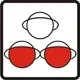 Traffic light for regulating traffic at railway crossings
