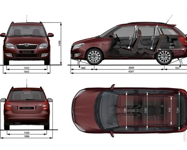 Skoda Fabia Combi 2010 універсал — 4