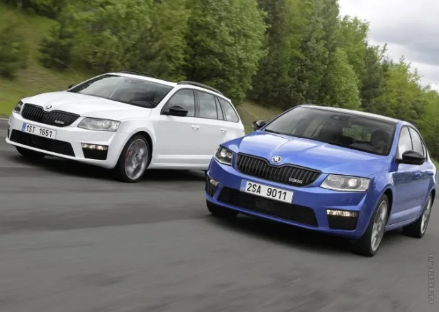 Skoda Octavia Combi RS A7 2013 station wagon — 9