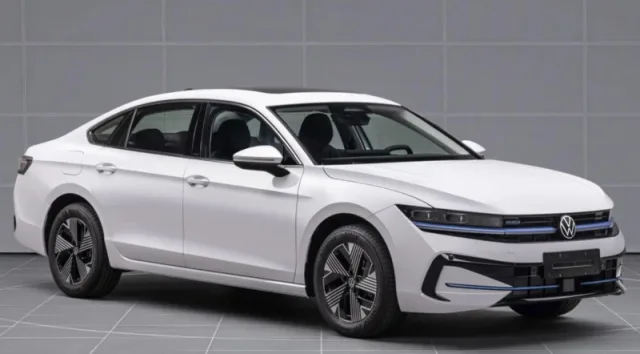 Volkswagen представив гібридний седан Magotan на базі Passat B9 із запасом ходу на електро 127 км