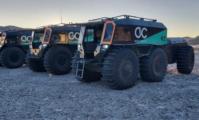 Українськи всюдиходи SHERP відправили у Гренландію на демонстрацію військови