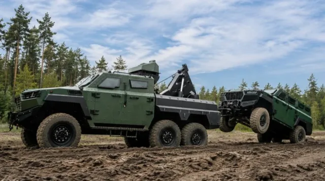 В Україні представили броньований евакуатор Inguar-4, але не медичний