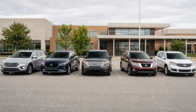 Top-5 crossovers for a family up to $15,000 with the largest trunk