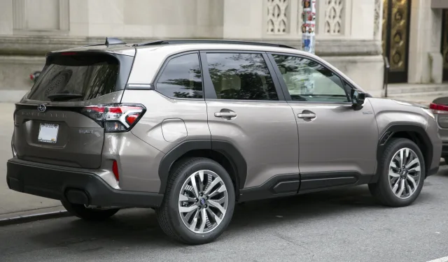 Subaru Forester VI (SL) (Субару Форестер) кросовер — 5