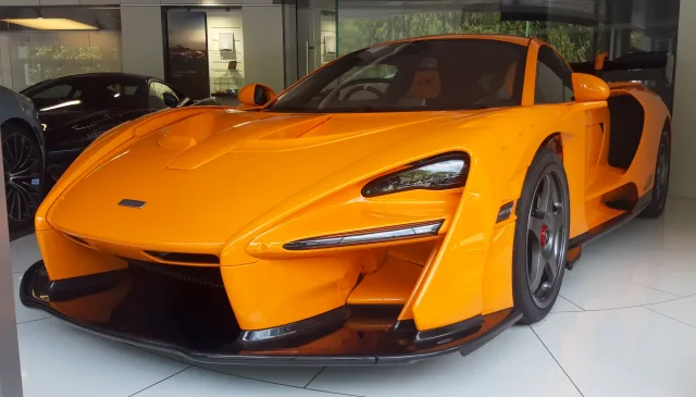 McLaren Senna coupe — 2