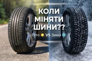 Літні шини при +7°C: чому гальмівний шлях стає довшим без снігу