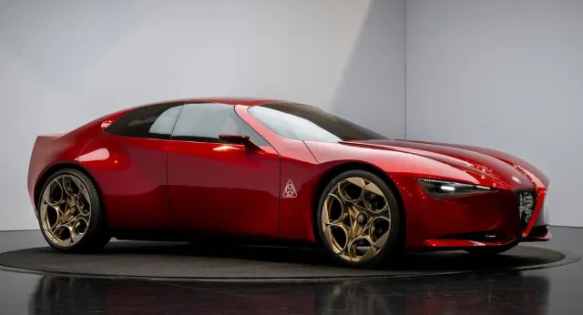 Alfa Romeo показала концепт преемника седана Giulia под названием Cuorerosso